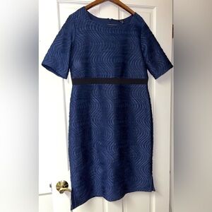 Sami & Jo Navy Blue Dress Plus Size 1X